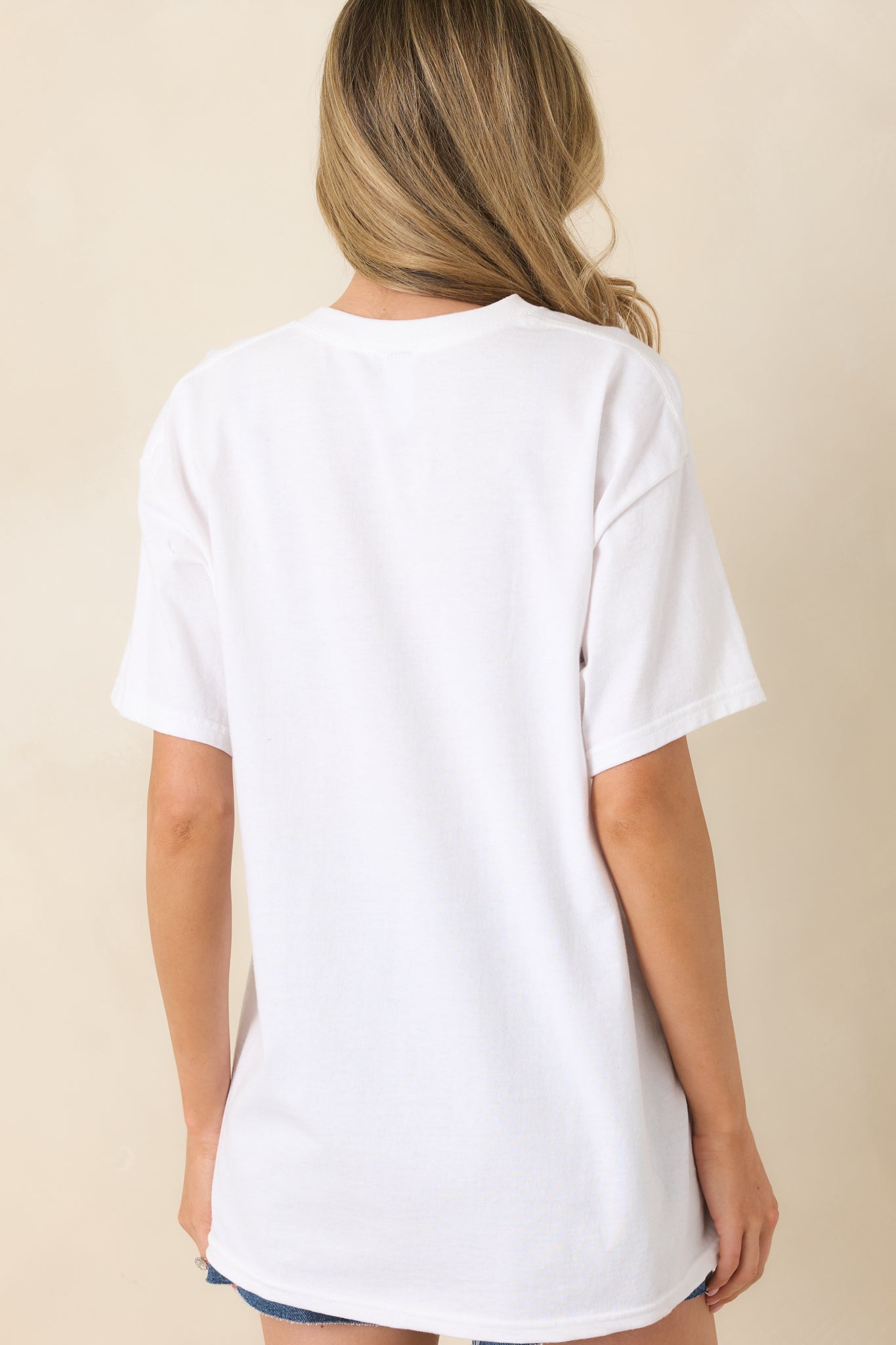 A Taste Of The Coast White Cotton Coastal Graphic Tee